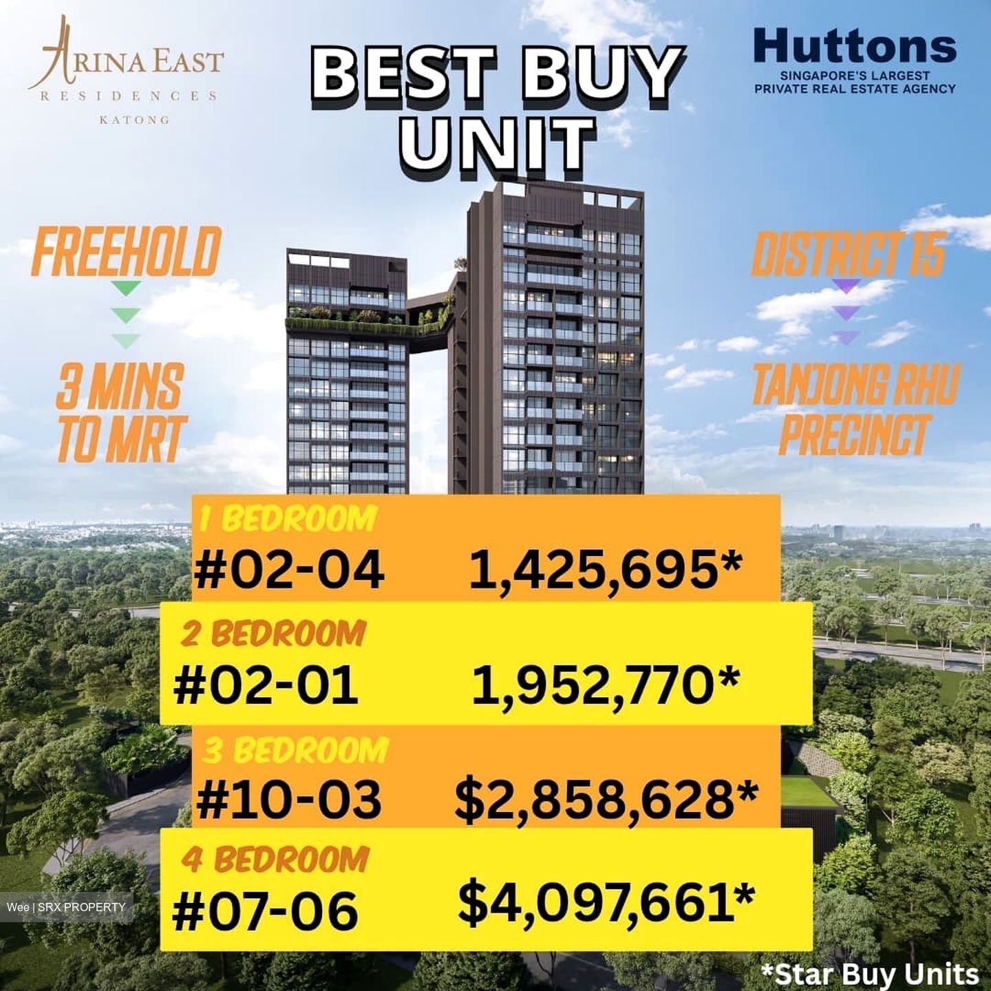 Arina East Residences (D15), Apartment #519721431